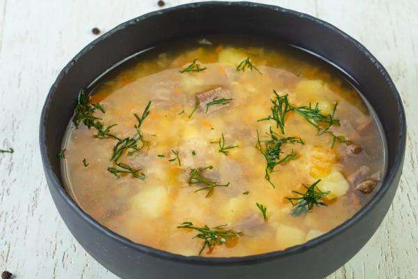 Гороховый суп 'От Иваныча' - рецепт из Гороховца. Рецепт горохового супа с мясом