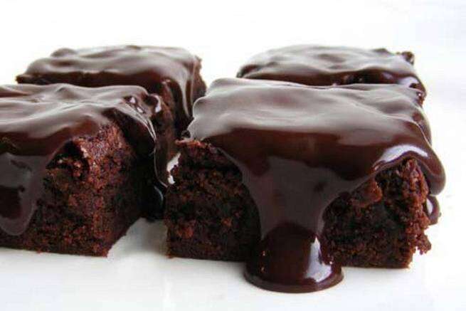 Шоколадный постный торт Брауни